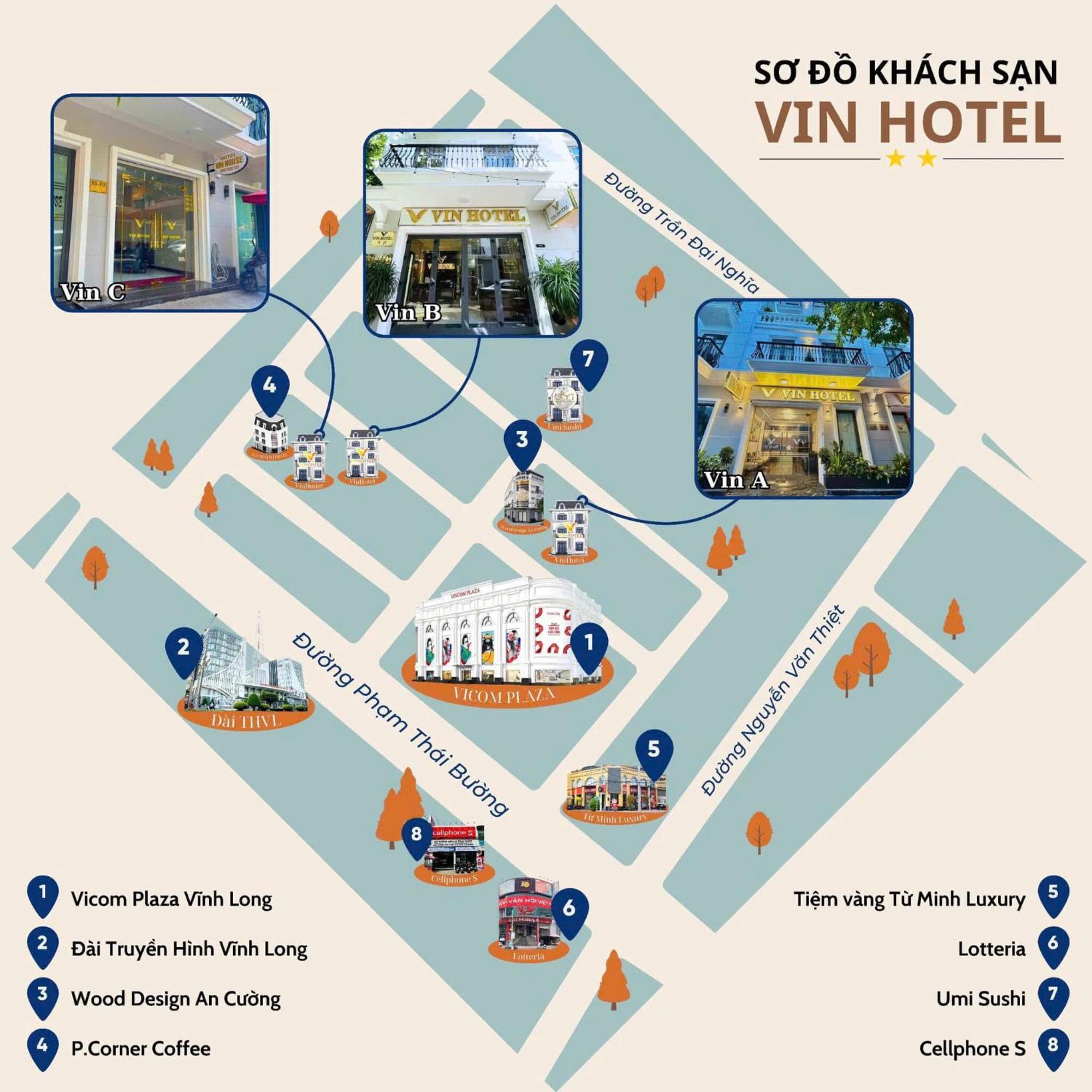 Vin Hotel Vinh Long Exterior photo